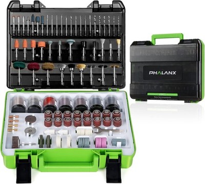 PHALANX Rotary Tool Accessory Kit 420 Pcs 1/8 Shank