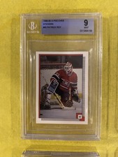 Patrick Roy 1988-89 O-Pee-Chee #45 Beckett Grade BGS 9 MINT
