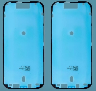 2X For iPhone 16 Pro LCD Screen Waterproof Frame Bezel Seal Tape Adhesive