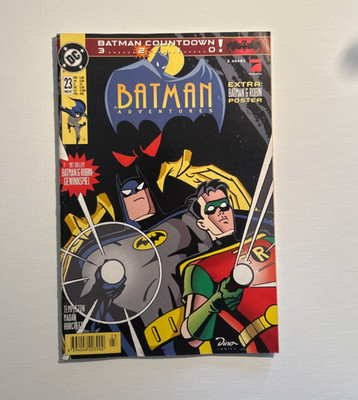   BATMAN ADVENTURES #23, Dino/DC Comics 1997 COMICHEFT TOP Z1 *Superhelden *TV