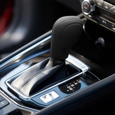 Car Gear Shift Knob Cover, Car Shifter Cover, Anti-Slip Auto Knob Gear Black