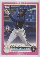 2022 Topps Pro Debut Fuchsia 44/199 Hendry Mendez #PD-128 09j5
