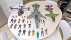 Nice Camouflage! Custom Painted Lot of  3 3/4" GI Joe Vehicles PLUS 18 Figures