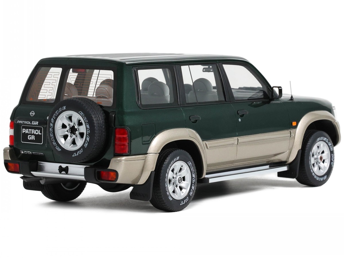 ラスト価格！オットーモービル 日産 パトロール GR Y61 1998 グリーン 1/18 OTTO 1998 Nissan Patrol GR Y61 (Dark Green) Car Model