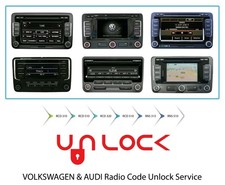 Radio Code radio Unlock Service PIN code Decode RNS RCD MFD