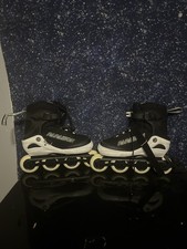 Papaison Adjustable Inline Skates Size 9 Women with Full Light-Up Wheels