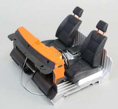 Scale LC70 Toyota Land Cruiser COCKPIT INTERIOR w/ LED Dashboard #48615