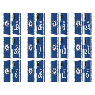 CHELSEA FOOTBALL CLUB 2022/23 PLAYERS HOME KIT LEATHER BOOK CASE FOR SAMSUNG 2