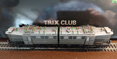 TRIX CLUB H0 25950: E Lok  E 95, grau,  digital, Sound,  unbespielt in OVP (STi)