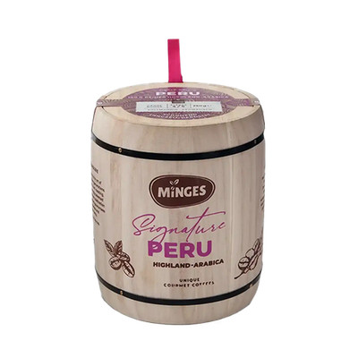 Minges Origins Peru im Holzfass, 250g Bohne
