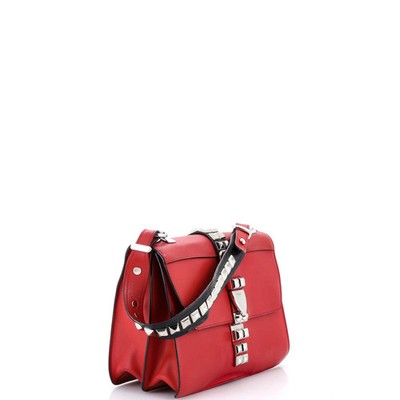 Prada Monochrome Elektra Shoulder Bag Studded Leather Medium | eBay