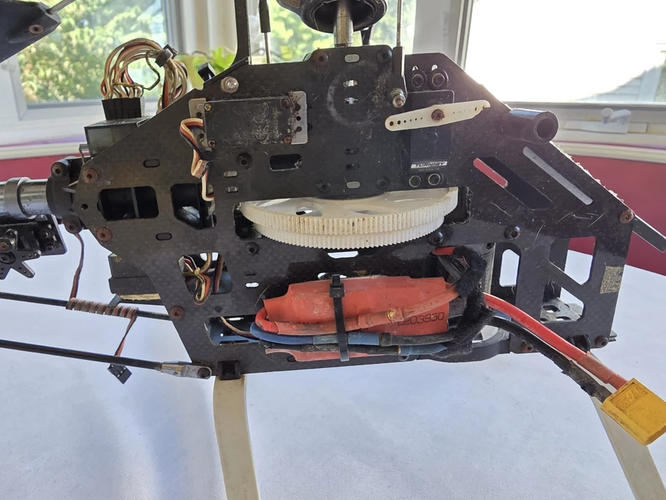 Align Trex 500 *CLON* con radio Spectrum DX7. Heli RC, compatible con 3D, *LEER DESCRIPCIÓN* Foto 4 de 4