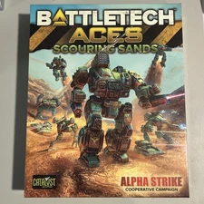 BATTLETECH - Aces: Scouring Sands Box Set (Box, inner items, NO miniatures)