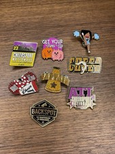 Cheerleading Pins by Varsity/disney -Lot Of 8...