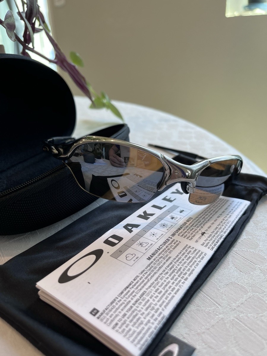 Oakley Romeo 2 Polarized Titanium Iridium Sunglasses | eBay
