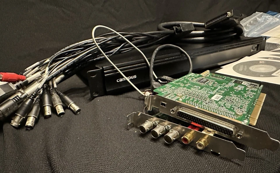 Canopus Edius SP For HDV W/breakout Box System Package, Cards, Discs! - Image 2 of 4