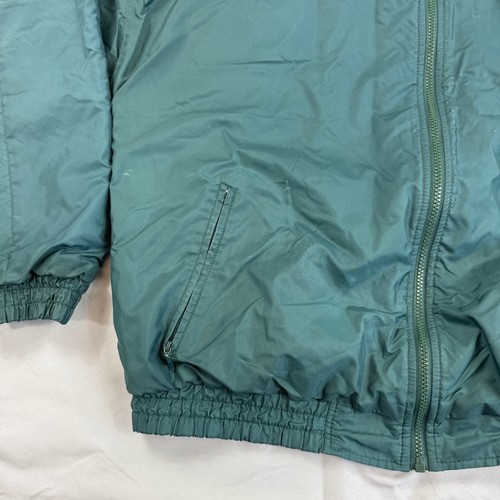 Vintage 90s University of Oregon Ducks Rose Bowl 1995 Full Zip Jacket Green Sz L - Picture 3 of 15