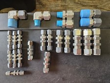 Parker / Swagelok SS Bulkhead Tubing Unions  Connectors