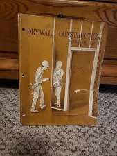 Vintage 1969 Drywall Construction Workbook, Part I