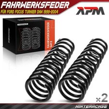 2x Federn Fahrwerksfeder Hinterachse für Ford Focus Turnier DNW 1999-2004 RA5613
