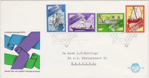 FDC Netherlands, 1973. Charity Stamps Summer.