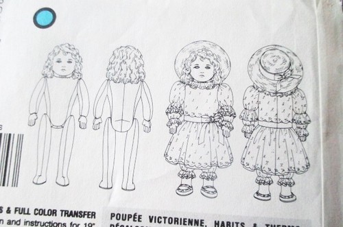 3 VINTAGE VOGUE CRAFT DOLL PATTERNS MADAME ALEXANDER, ANGELS, VICTORIAN DOLL - Picture 7 of 17