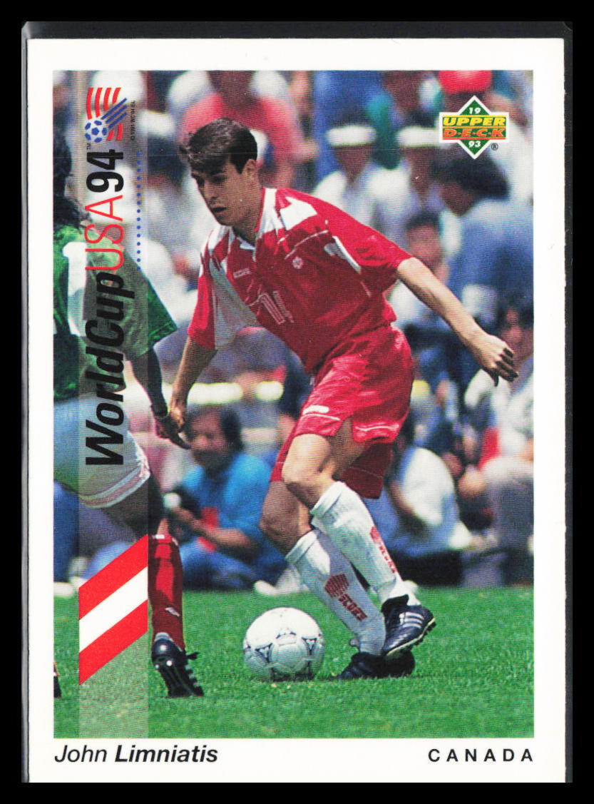 1993 Upper Deck World Cup Preview (English/Spanish) John Limniatis