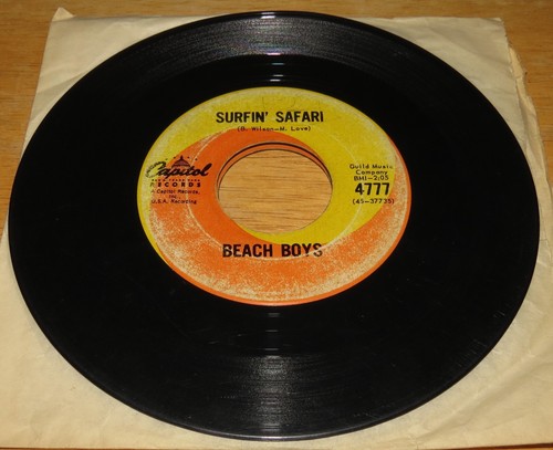 Beach Boys: 409 / Surfin' Safari - On Capitol 4777 - 45RPM - Canada - Picture 2 of 2