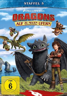 Dragons - Auf zu neuen Ufern - Season/Staffel 5 # 4-DVD-BOX-NEU
