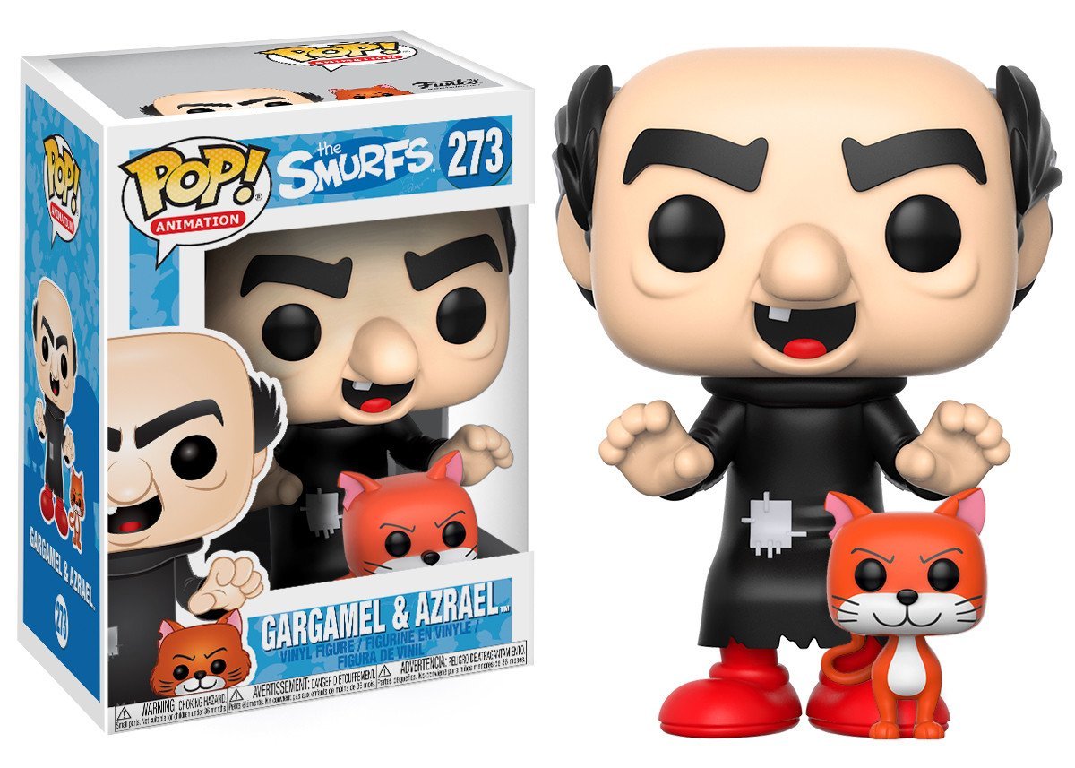 New Pop Animation: Smurfs - Gargamel (with Azrael) 3.75