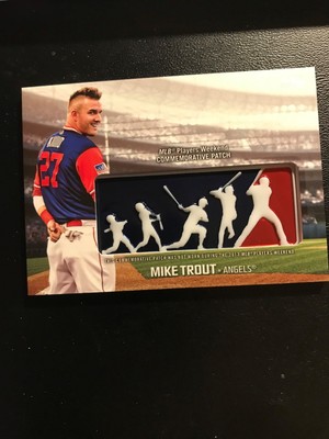 mike trout players weekend