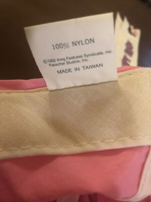 Betty Boop Vtg 1992 MGM Grand Las Vegas Stretch Pink Nylon  display picture 2