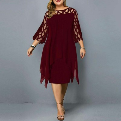 ebay plus size party dresses