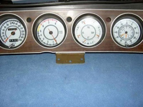 White Face Gauges for 1970-1974 Dodge Challenger - Picture 2 of 4