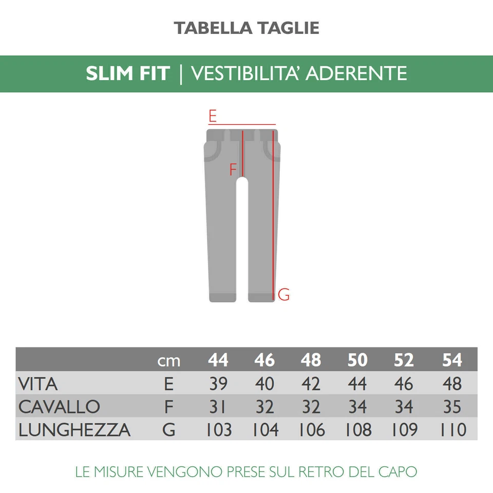 Pantalone Uomo Invernale Chino Jeans Elasticizzato Slim Casual Elegante VEQUE - Immagine 2 di 4