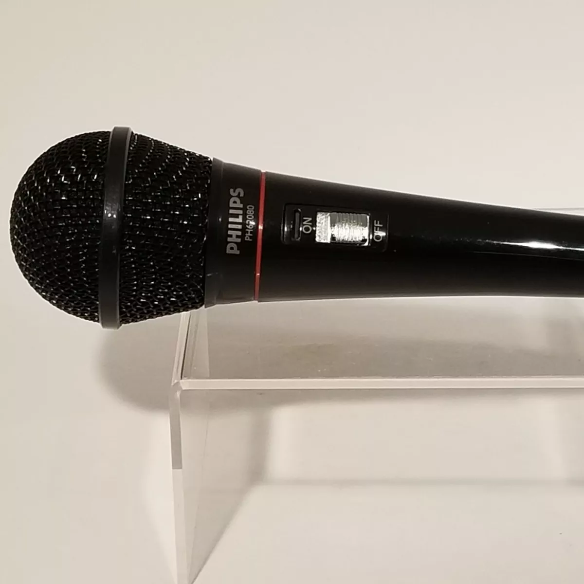 Karaoke Microphone Philips PH62080 Uni Directional Cable Dynamic Black Wired