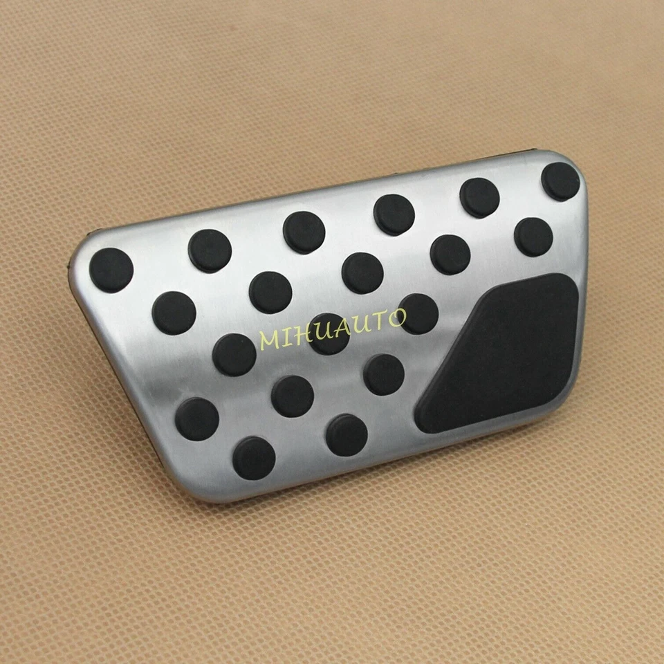 Juego de cubierta de pedal de gasolina de freno de pie de acero para Jeep Wrangler JK 2007-2017 accesorios Foto 4 de 4