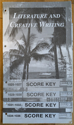 ACE Grade 3 Literature & Creative Writing PACEs SCORE keys 1025-1036,3rd Edition