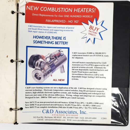 Janitrol Business & Utility Aircraft Heaters Maintenance & Overhaul Manuals - Bild 3 von 3