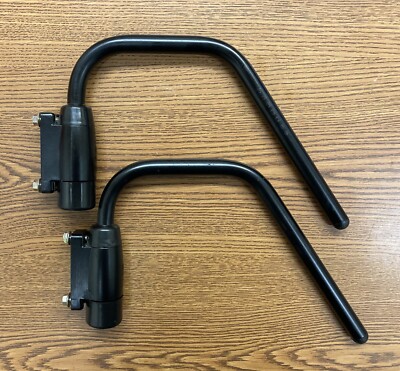 Pair of 2 Britax 7200-007 Mirror Head N Brackets -Galvanized Powder Coated Steel