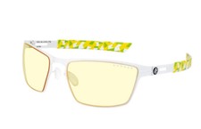 New Gunnar Esl Blade Lite White Frame Natural-Focus Amber Lens Eyewear
