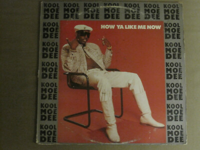 KOOL MOE DEE HOW YA LIKE ME NOW 12'' ORIG '87 JIVE OLD SCHOOL RAP HIP HOP VG