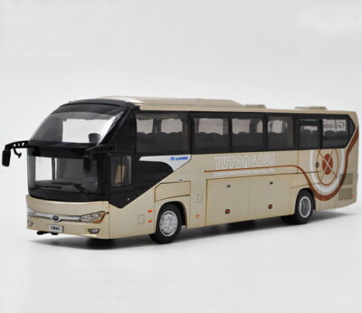 1/42 Scale YuTong Bus ZK6128HQB Bus Coach Diecast Car Model Bus