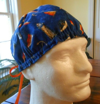 Reversible Surgical Scrub Hat/Cap 