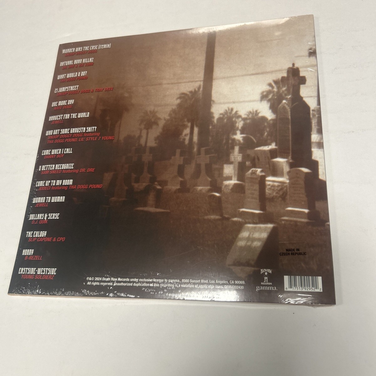 Murder Was The Case Soundtrack 2Lp Limited Red Vinyl RSD NEW Snoop