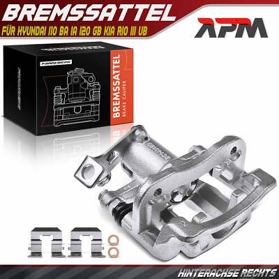 Bremssattel mit Halter Hinten Rechts für Hyundai i10 BA IA i20 GB KIA Rio III UB