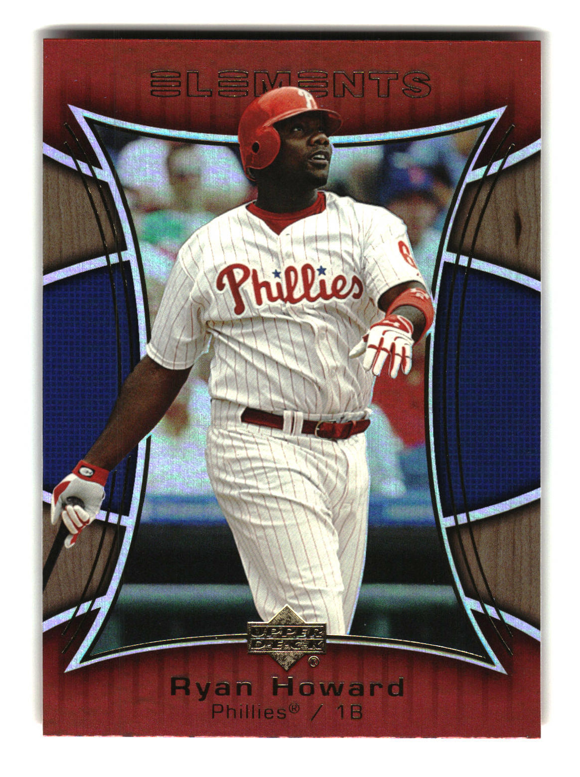 Ryan Howard 2007 Upper Deck Elements #31 Philadelphia Phillies