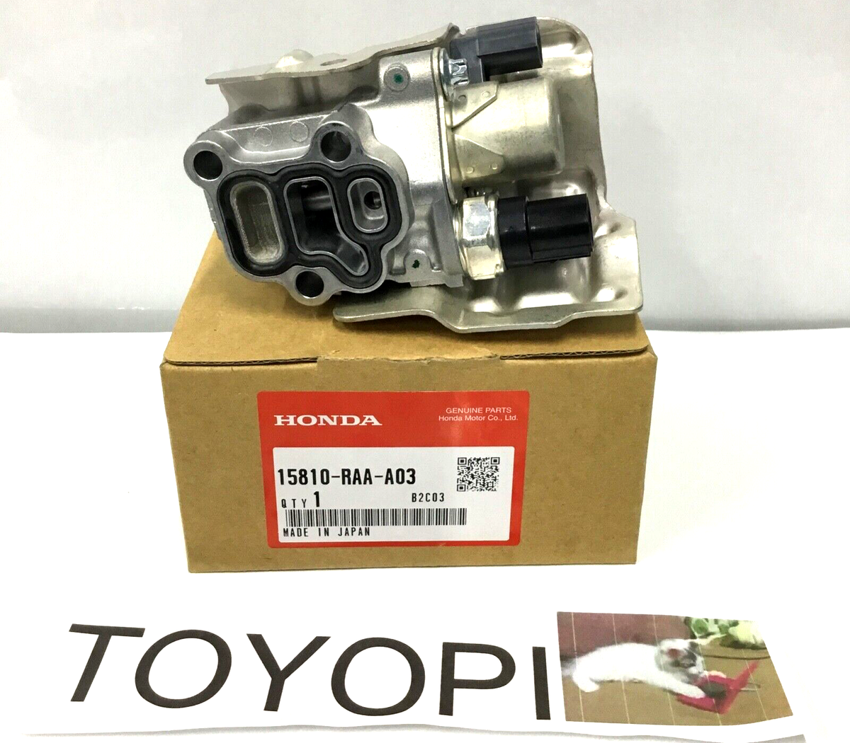 HONDA 純正　スプールバルブ15810-RAA-A03 OEM 15810-RAA-A03 GENUINE HONDA ACURA VTEC SOLENOID SPOOL