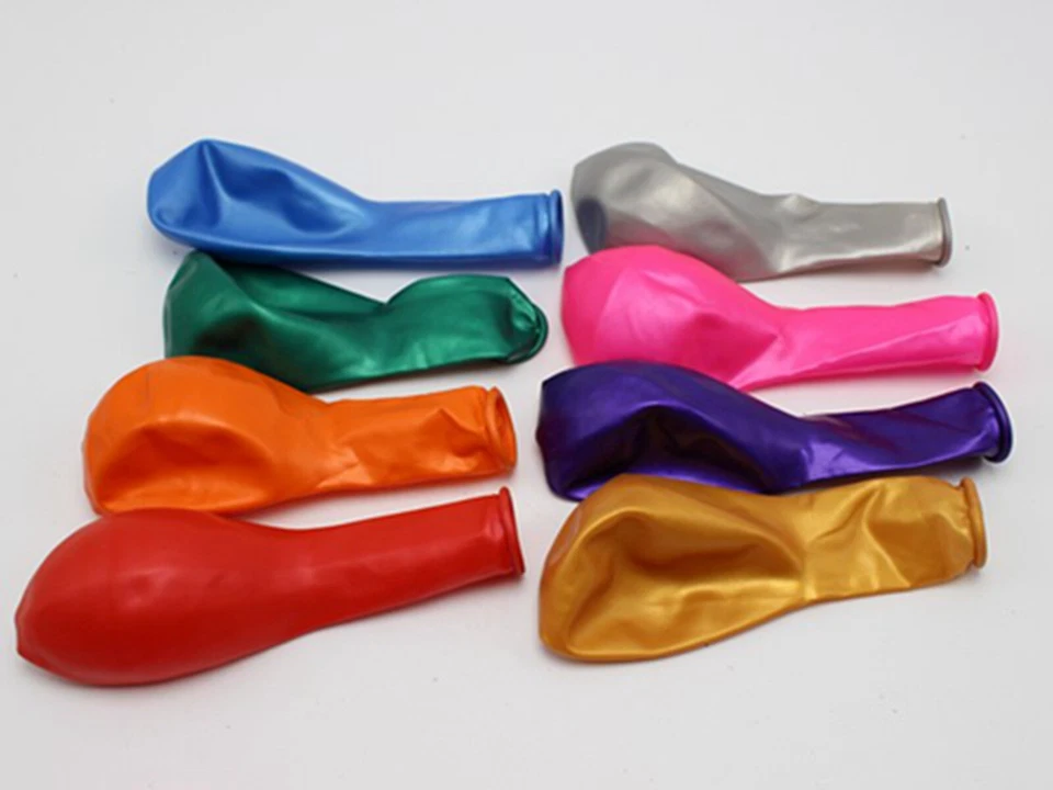 100 Piezas Globos de Látex Perla Color Mezclado 10" Celebración Fiesta Boda Cumpleaños Foto 4 de 4