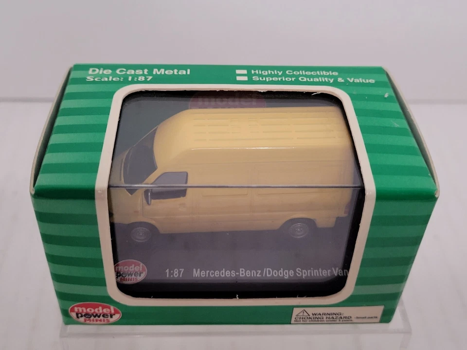 Model Power Minis 1:87 Mercedes Benz/ Dodge Sprinter Van #19220 - Image 2 of 4